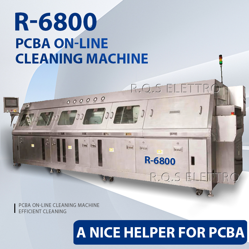 PCBA Online Cleaning Machine Model R-6800