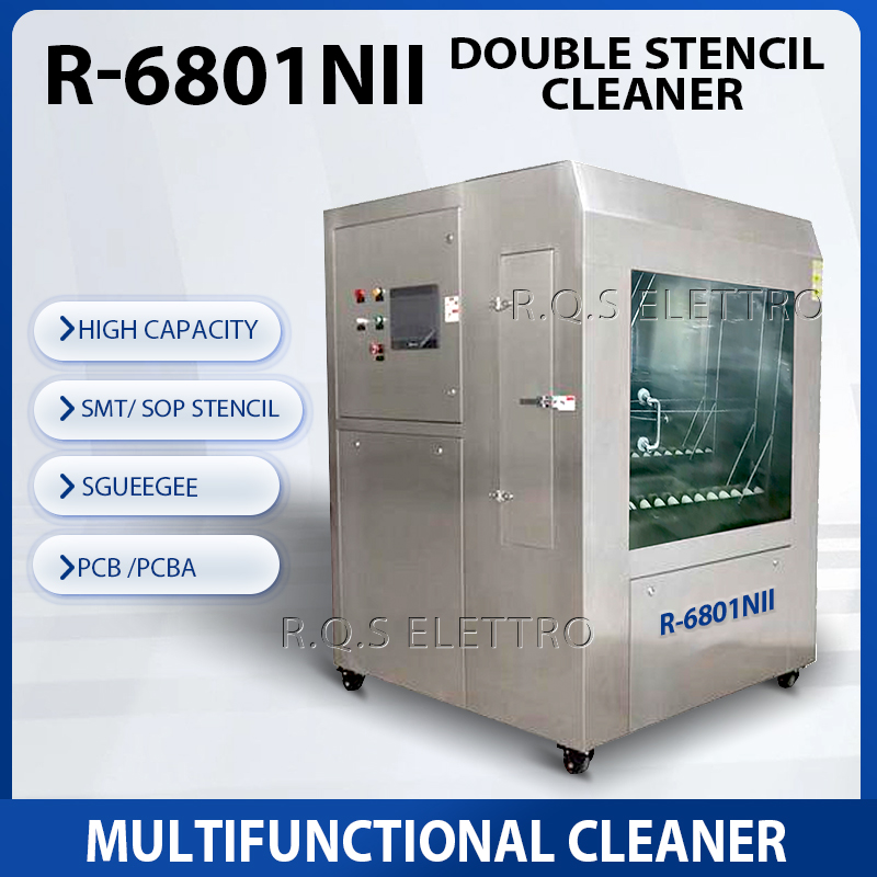 Electric double steel mesh cleaning machine model: R-6801NII