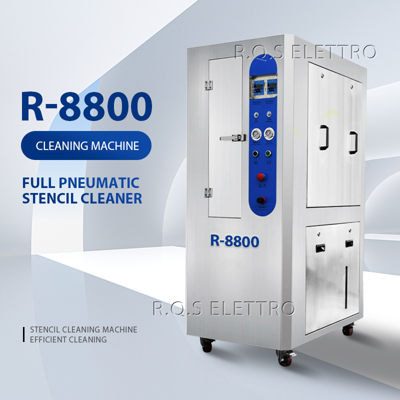 Full Automatic Pneumatic Stencil Cleaner  Model R-8800